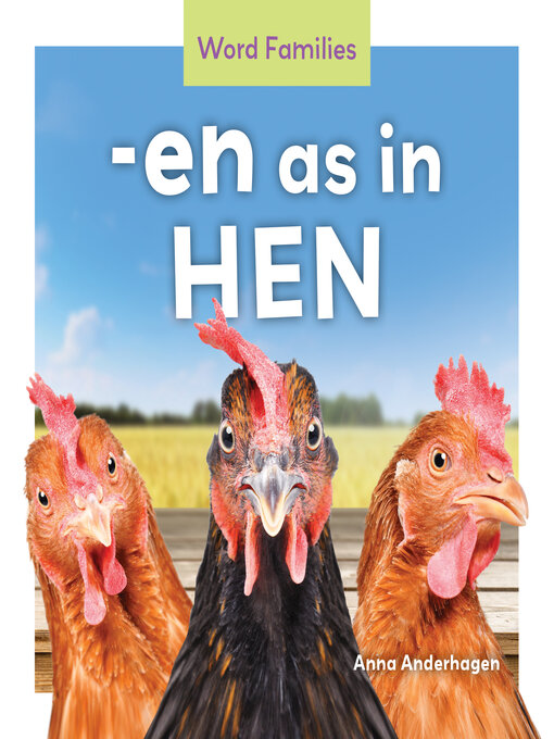 Cover of -en as in Hen